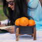 I Deserve Rest | Serving Bowl With Wooden Stand | Black