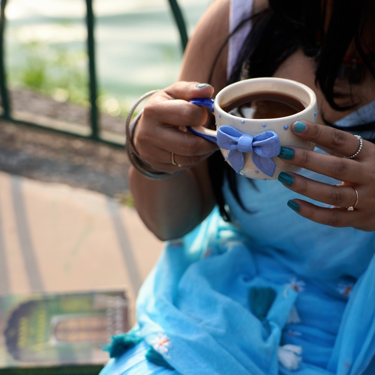 Bow-tiful Soul Mug | Blue