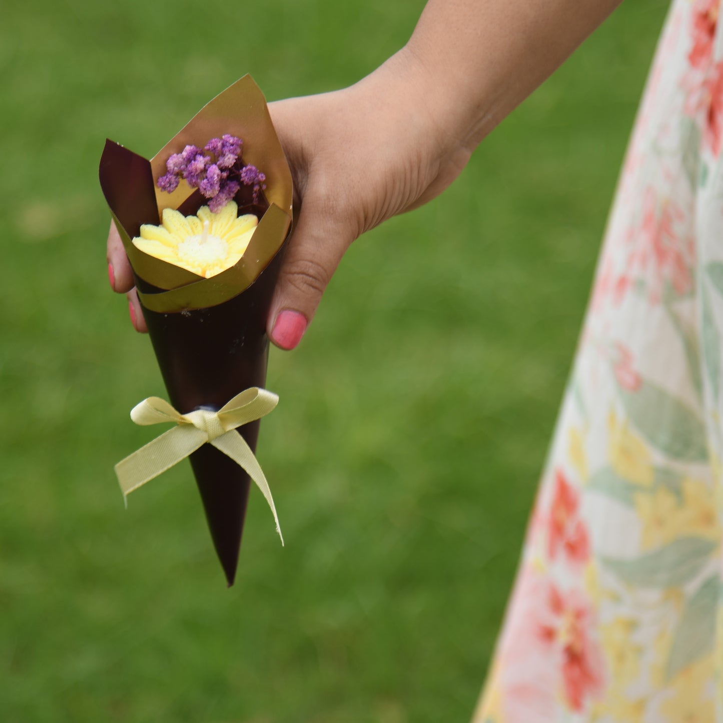 Scanted Candle Daisy Bouquet | Yellow