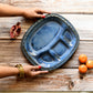 Festive Special Ceramic Thali | Blue