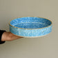 Speckled Blue Salad Bowl