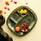 Festive Special Ceramic Thali | Olive