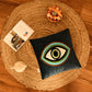 Evil Eye Hand-Embroided Cushion Cover