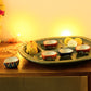 Handpainted Ceramic Diyas | Set of Five | Assorted