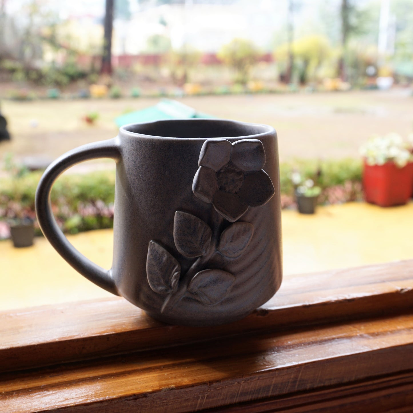 Faith | Flower Coffee Mug