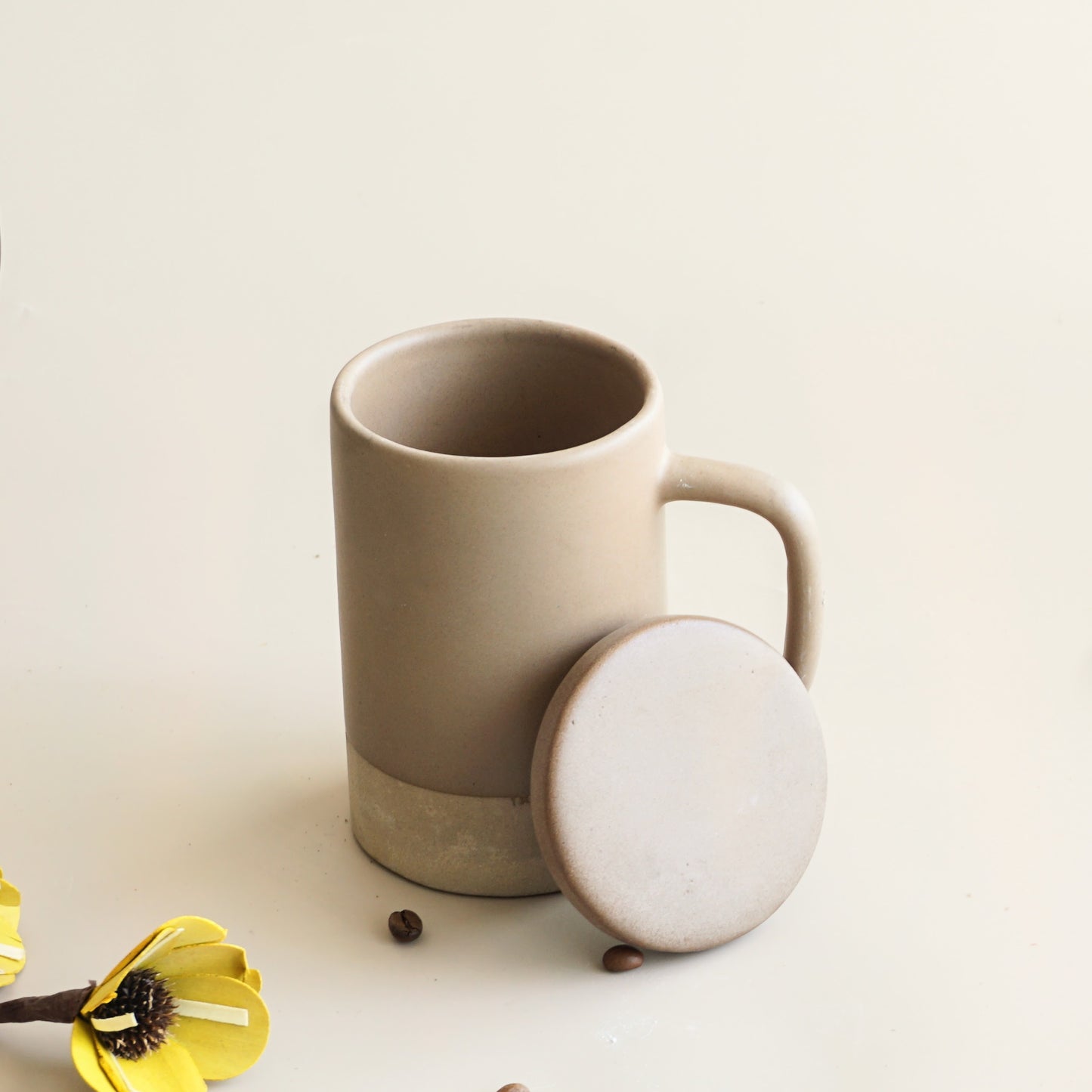 Choco Candy Tall Mug with Lid