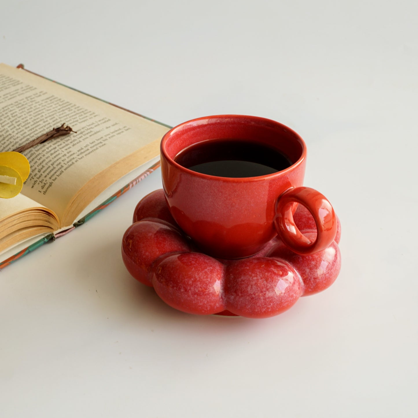 Self-Love Cup & Saucer | Passion Red