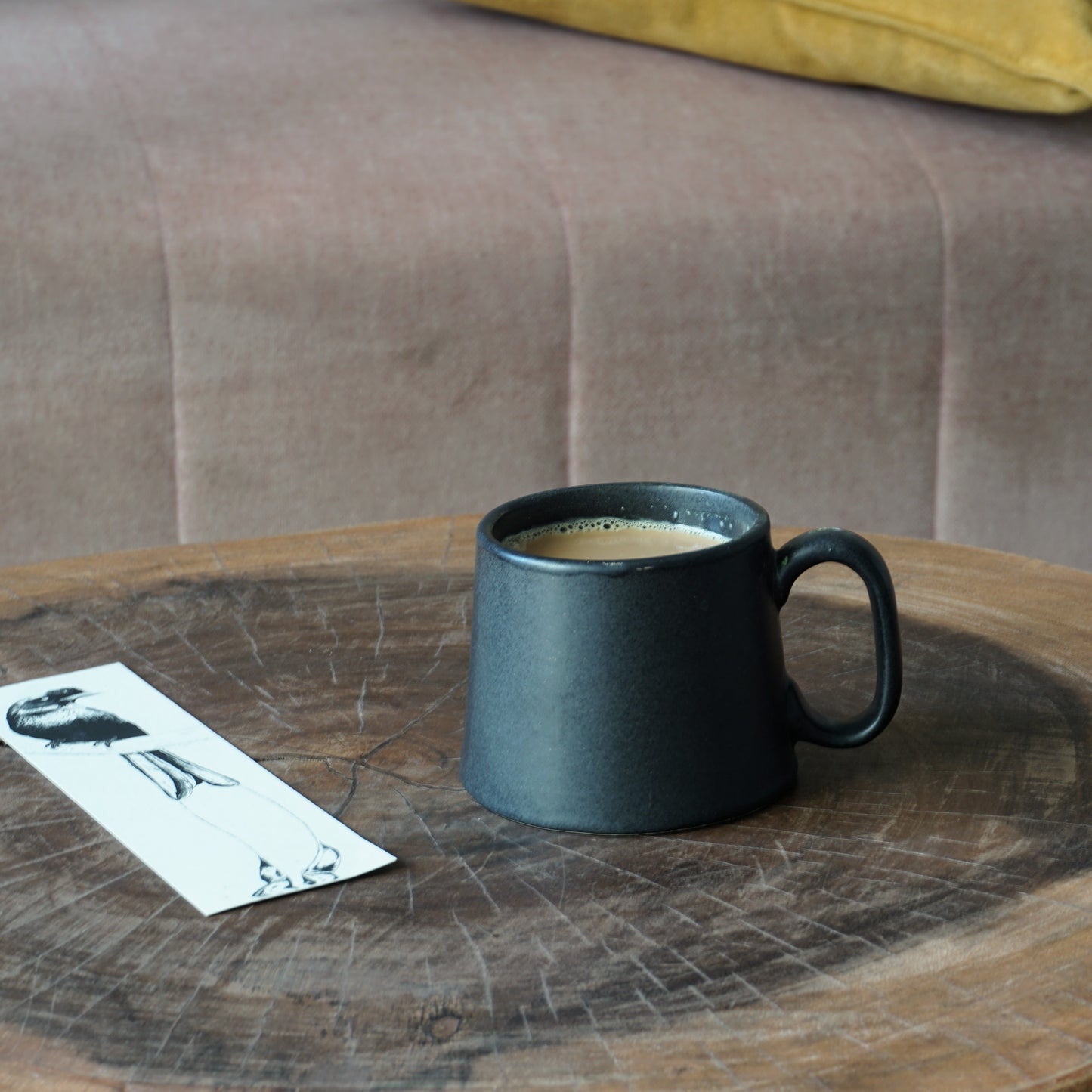 Bold Black Ceramic Mug