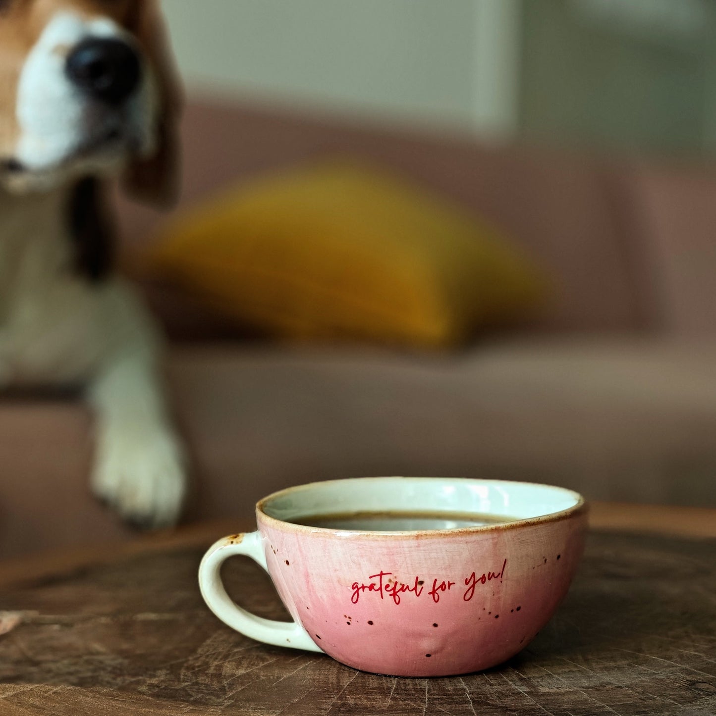 Grateful For You Valentine Mug