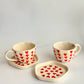 Hygge Heart Cup and Saucer | Set of Two