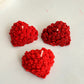 Love Blooms Heart Shaped Candle | Set of Three