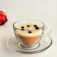 Cappuchino Glass Soy Wax Candle