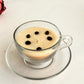 Cappuchino Glass Soy Wax Candle