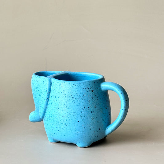 Ele Buddy Green Tea Mug | Turquoise