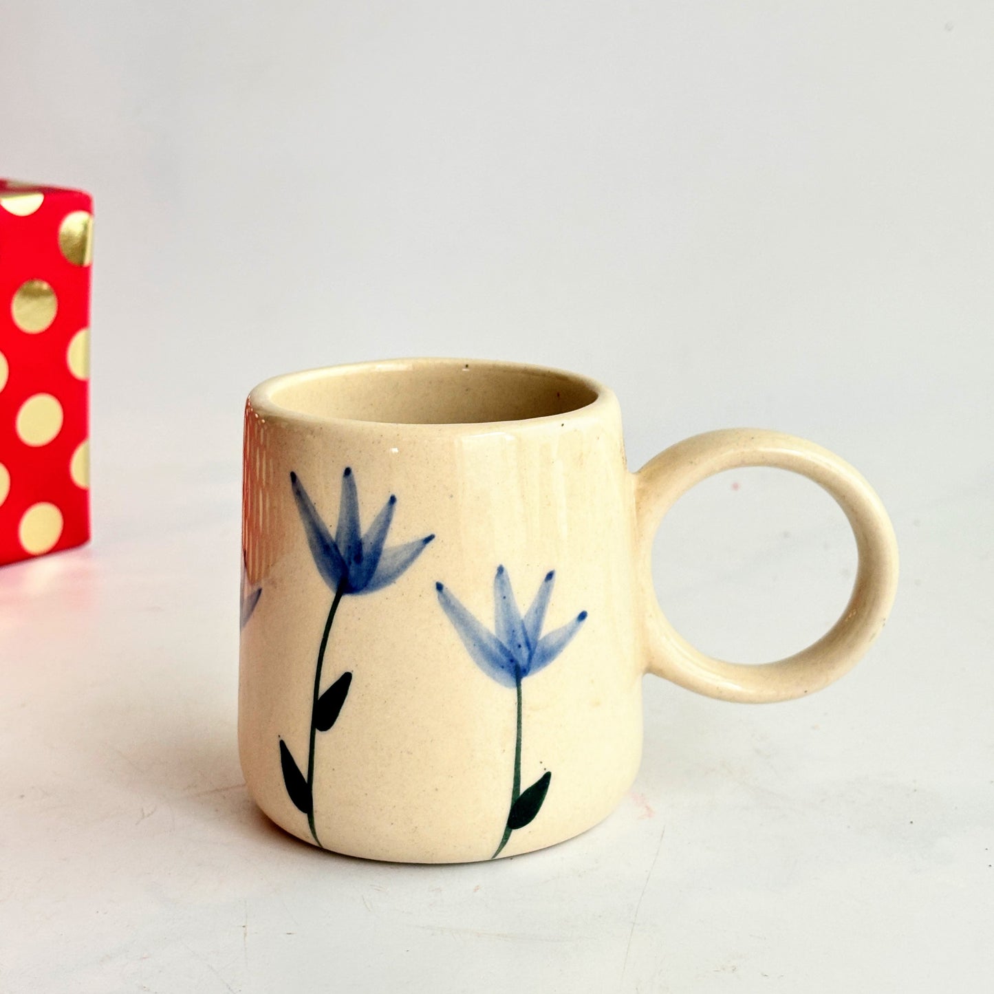 Blue Blooms Coffee Mug