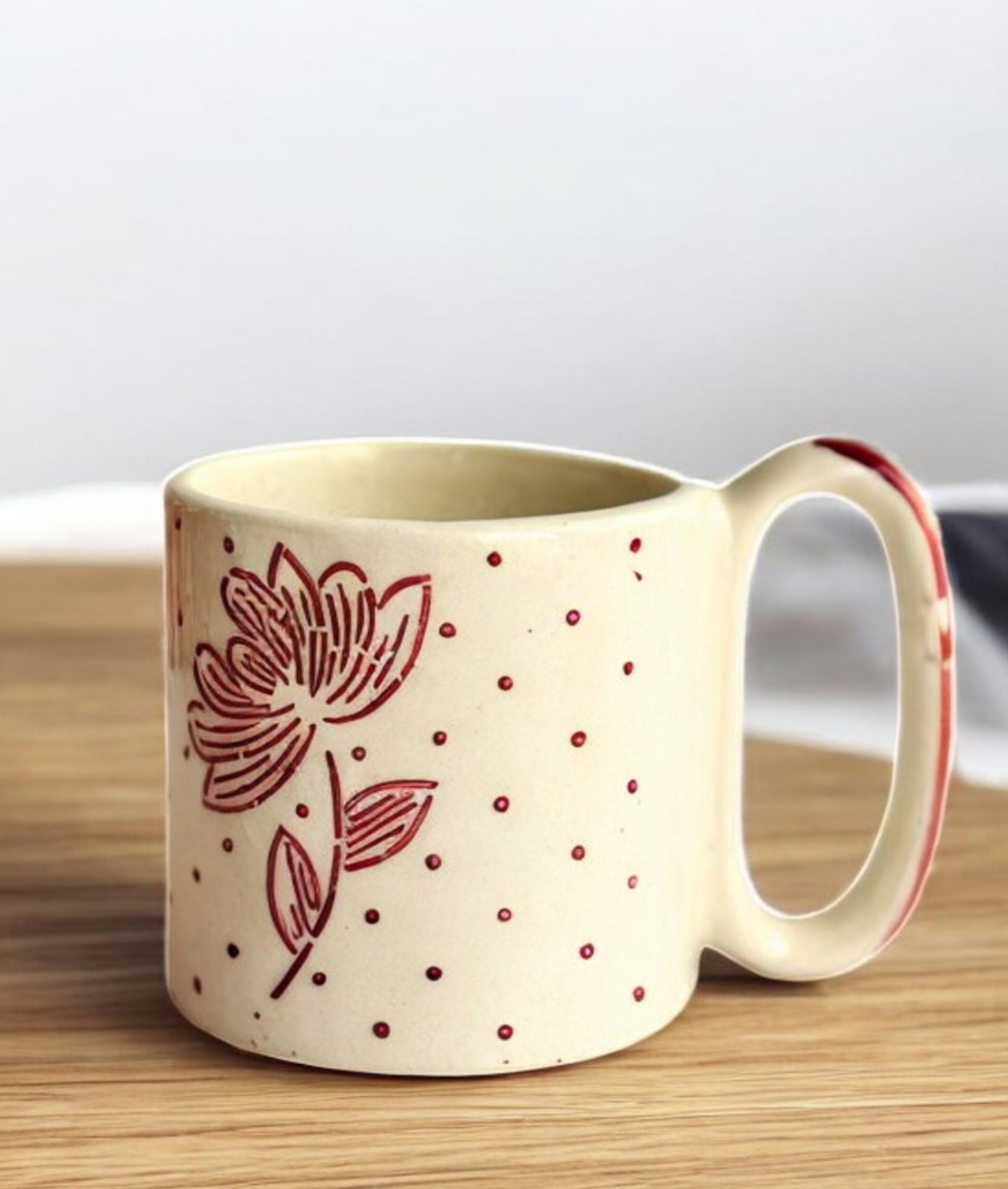 Artisan Bloom Coffee Mug | Set of Two