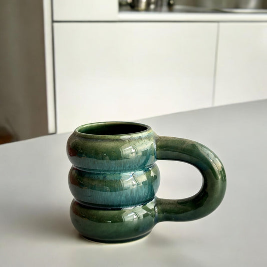 Pinterest-y Tall Mug | Green