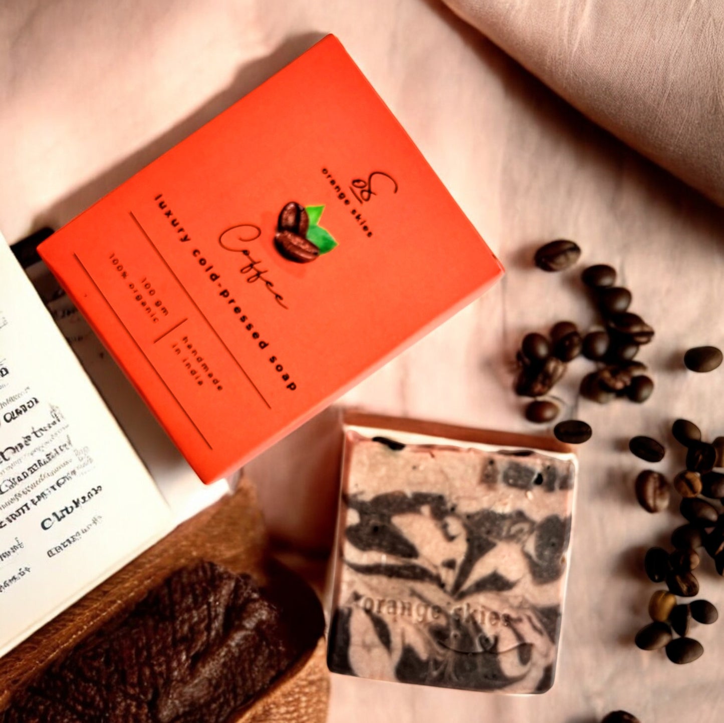 Luxury Cold-Pressed Soap | Coffee