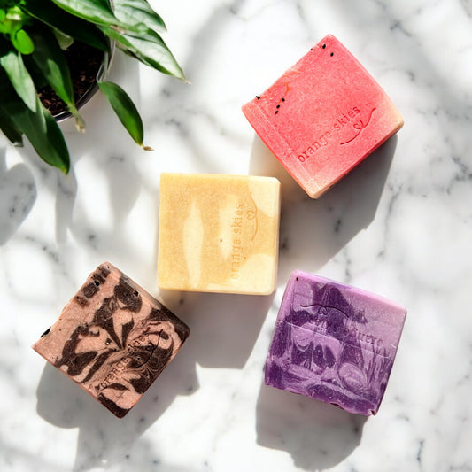 Luxury Cold-Pressed Soaps | Set of Four