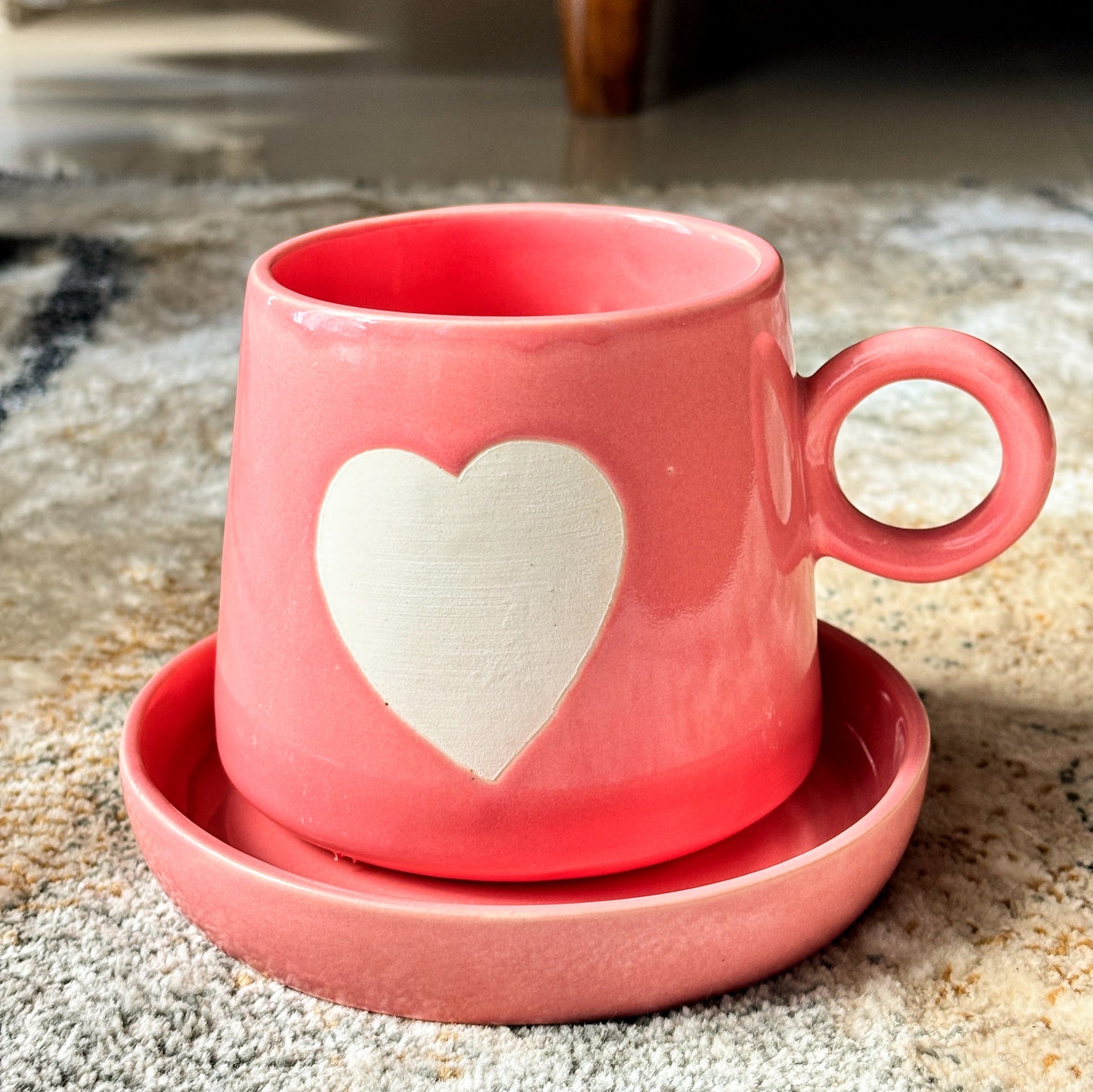 Romance Mug & Saucer | Set of Two