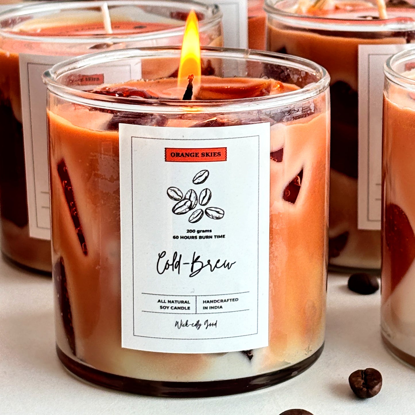 Wick-Edly Good Cold-Brew Candle | 100% Soy Wax