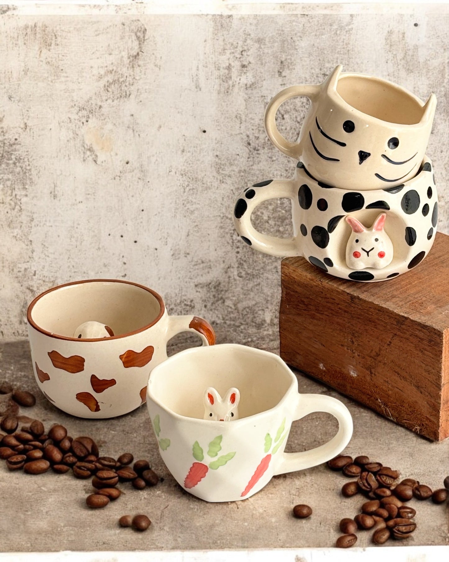 Ultimate Animal Lover Set of Four Mugs