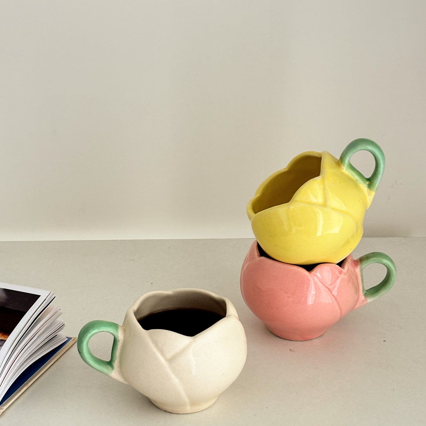 Lotus Brew Mug | Yellow