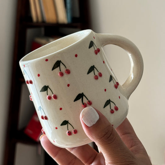 The Cherries Mug | Tall