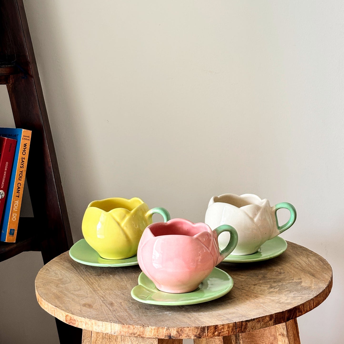 Lotus Brew Cup & Saucer | White