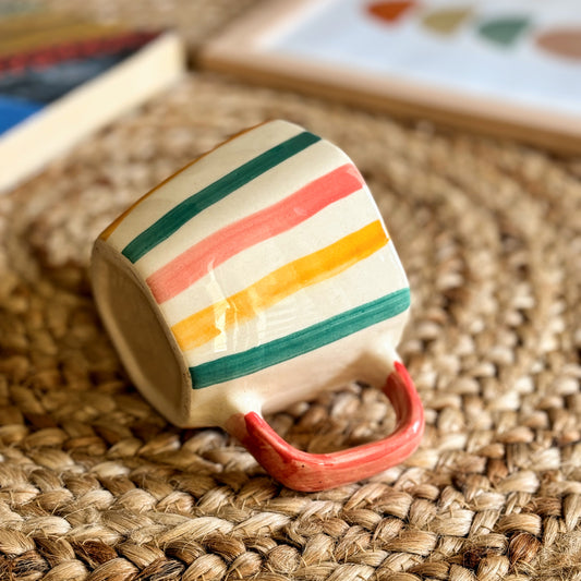 Colors of Life Striped Mug