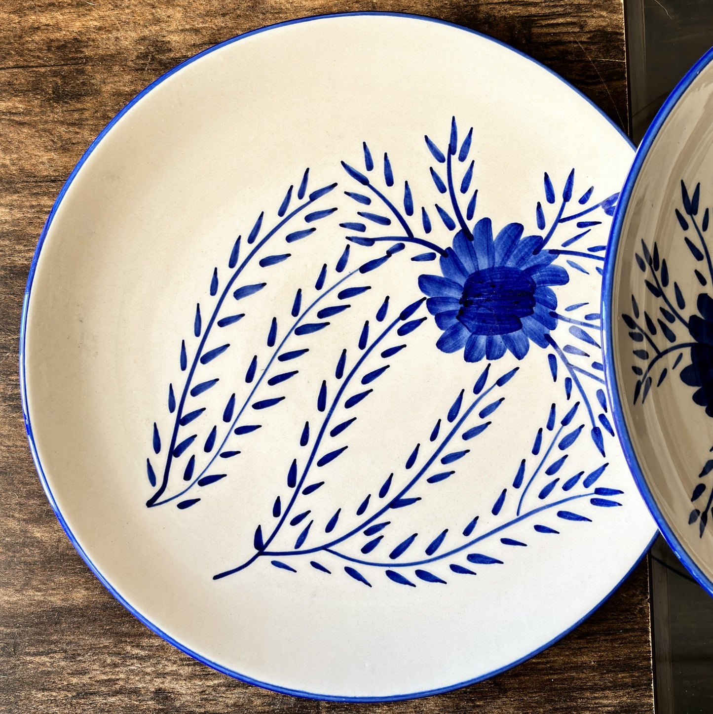 Neele Phool Dinner Plates | Set of Two