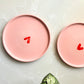 Cupid Heart Plates | Set of Two